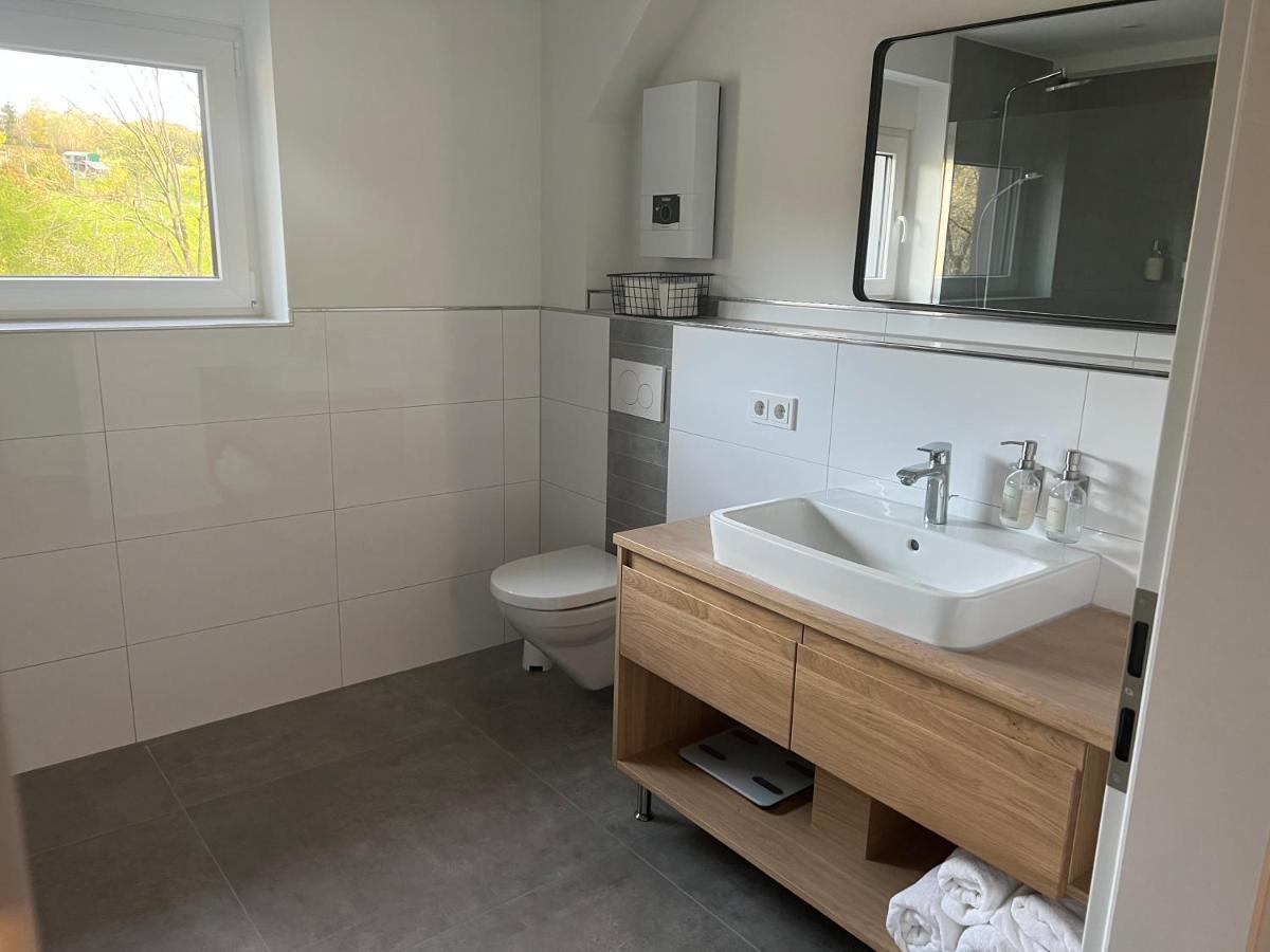 The Forest Retreat- Luxurioese Ferienwohnung Mit Privater Sauna 韦默尔斯基兴 外观 照片