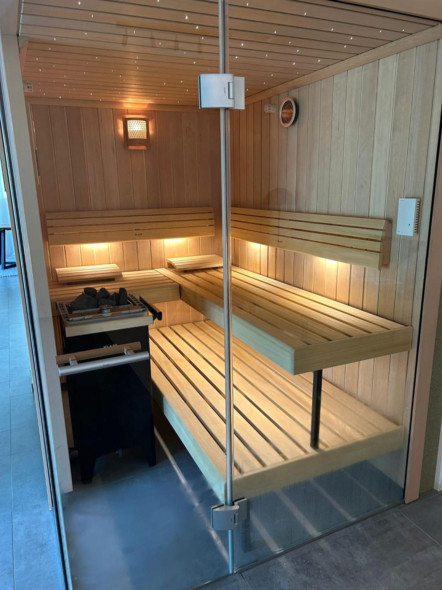 The Forest Retreat- Luxurioese Ferienwohnung Mit Privater Sauna 韦默尔斯基兴 外观 照片